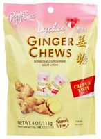 Ginger Candy Chews with Lychee (28 Servings)