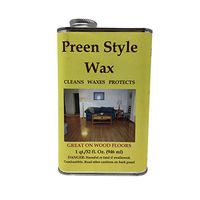 The BWC Company Preen Style Wax in Can Cleans, Waxes and Protects 1 Quart/32 Fl.Oz. (946ml) Can