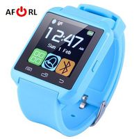 Amazingforless Bluetooth Touch Screen Smart Wrist Watch (U8 - Sky Blue)