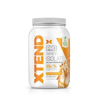 XTEND Pro Protein Powder Salted Caramel Shake | 100% Whey Protein Isolate | Keto Friendly + 7g BCAAs with Natural Flavors | Gluten Free Low Fat Post Workout Drink | 1.8lbs