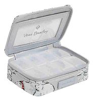 Vera Bradley Iconic Travel Pill Case in Beary Merry Signature Cotton