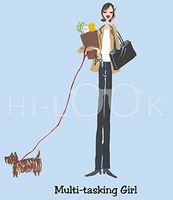 Hi-Look Microfiber Cleaning Cloth - Multi-Tasking Girl