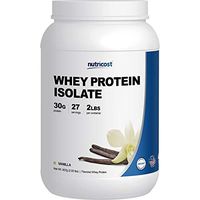 Nutricost Whey Protein Isolate Powder (Vanilla) 2LBS