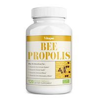 Vitapia Bee Propolis 1000mg - 120 Veggie Capsules - Vegan and Non-GMO - Support Immune System, Dental Health, Antiviral, Anti-inflammatory