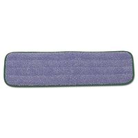 Rubbermaid Commercial Q410GRE Microfiber Wet Mopping Pad, 18 1/2-Inch x 5 1/2-Inch x 1/2-Inch, Green