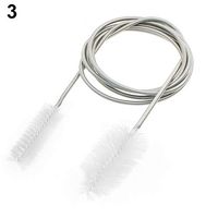 Slendima Flexible Double Ended Cleaning Brush for Aquarium Fish Tank Tube Filter Pump Hose Transparent