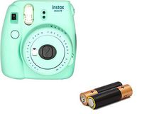 Fujifilm - Instax Mini 9 Instant Camera Product Bundles | Film Pack Options | Renewed (Mini 9 Camera Only, Mint Green)