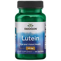 Swanson Lutein 20 Milligrams 120 Sgels
