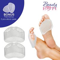 Metatarsal Pads for Woman and Man - Soft Gel Ball of Foot Pads - Bunion, Mortons Neuroma, Callus, Rapid Foot Pain Relief - 2 Units Set
