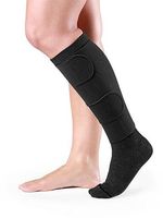 Sigvaris CompreFLEX Lite 20 50 mmHg (Gradient, Inelastic Compression) Black X Large Reg 1404 UC BKR XL REG BLK