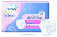 TENA Women and TENA Men Protective Underwear, Tena Women Prtv Undwr Small, (1 PACK, 18 EACH)