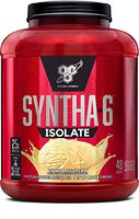 BSN SYNTHA-6 Isolate Protein Powder, Whey Protein Isolate, Milk Protein Isolate, Flavor: Vanilla Ice Cream, 48 Servings
