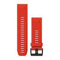 Garmin 010-12517-02 Fenix 5X Quick fit 26 Watch Band - Flame Red Silicone