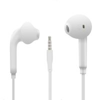 White Bass Earphones Yydzkj 3.5mm Wired Headset for Galaxy S8 Plus S9 S7 S6 Edge Note9 Android