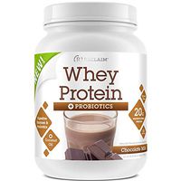 Complete Nutrition Reclaim Whey Protein Powder + Probiotics, Chocolate Milk, 20g Protein, Gluten Free, Stevia Sweetened, 21.8oz Tub