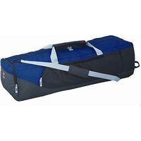 Champion Sports Lacrosse Equipment Bag: Duffel Sports Bag for Mens & Womens, Girls & Boys Gear - Navy