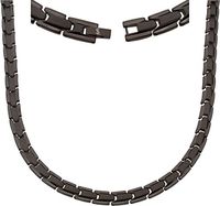 Elegant Titanium Magnetic Therapy Necklace Pain Relief for Neck Arthritis Migraine Headaches Shoulders and Back