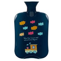 YUN Hot Water Bottle Water Injection Explosion-Proof Warm Water Bag Filling Plumbing Hand Treasure Female Students Adult Color Two Colors Optional (Color : Blue)