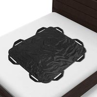 Positioning Pad Draw Sheet for Patient Transfer, 260lbs Weight Capacity, Waterproof Positioning Aid Mat with reinforced Handles for beds&wheelchairs use - Reusable & Washable (50" X 40")