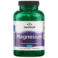 Swanson Magnesium 200 Milligrams 250 Capsules
