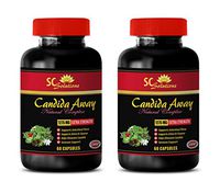 antioxidant - Candida Away Plus - Candida Overgrowth Supplements - 2 Bottles (120 Capsules)