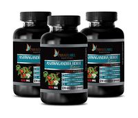 Memory Vitamins Brain for Women - ASHWAGANDHA Root Premium 4:1 Extract - ashwagandha bulksupplements - 3 Bottles 360 Capsules