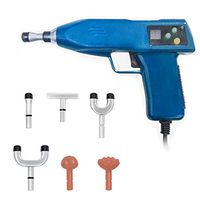 1100N Chiropractic Adjusting Tool Instrument Electric Impulse Gun Actuator Massager Professional Massage Equipment Magnetic Therapy Massage Gun (Blue)