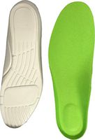 Pro Safety Comfort Cushion Shoe Insoles for Men and Women – Green Insoles, 1 Pair, [7] Men,[8.5] Women