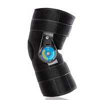 MYJZY Hinged Knee Brace,Orthopedic Patella Fracture Post Op Medical Leg Stabilizer Immobilizer,Adjustable Knee Brace for Meniscus Tear,Recovery Immobilization Splint,S