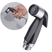 Xisheep Shower Bidet, Personal Hand Held Shower Head Douche Toilet Bidet Spray Wash Cleaner Bathroom Bathroom Products Home Decorations, for Home DIY Black