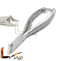 LAJA IMPORTS Professional 5.5" Pedicure TOENAIL Nipper with CONCAVE JAW and Back Lock