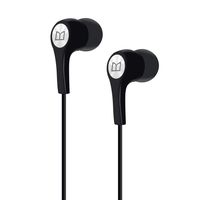 Monster NTune 50 Wired Earbuds in-Ear Headphones (Black) (Black)