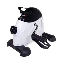 Portable Pedal Exerciser with LCD Monitor,Portable Exercise Pedal Bike for Legs and Arms,Under Desk Cycle Mini Exercise Bike