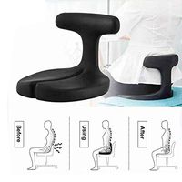 LeManda Lumbar Support, Anti-Hungry Posture Corrector Relieves Back Pain Waist Support Cushion for Computer/Office Chair, Car Seat, Recliner