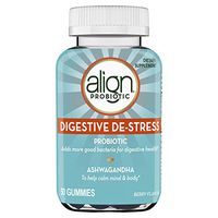 Align Digestive DE-Stress Probiotic + Herbal Ashwagandha Health Supplement, 50 Gummies, Berry Flavor