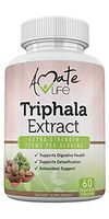 Triphala Capsules Extract Vegan for Constipation Relief Colon Cleanse & Detox Pills Antioxidant Supplement Natural Laxative Support Healthy Digestive System Men & Women 60 Veg Capsules by Amate Life