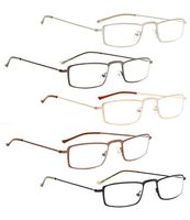 READING GLASSES 5 pack Small Readers +4.00