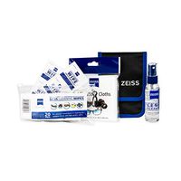 Zeiss Lens Cleaning Bundle: 2oz Lens Spray, 2 Jumbo Microfiber Cloths, 20 Pre-Moistened Lens Cleaning Wipes, 1 Carrying Case