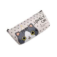Cute PU Material Soft Eyeglasses Storage Pouch Eyeglass Bag Zipper Bag