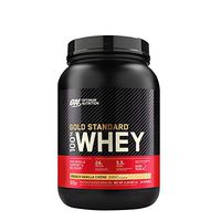 Optimum Nutrition Gold Standard 100% Whey Protein Powder, French Vanilla Creme, 2 Pound (Packaging May Vary)