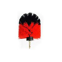 CHoppyWAVE Drillbrush 2/3.5/4/5 Inch Drill Scrubber Brush Bathroom Carpet Rug Dish Cleaning Kit Tool Red 2 Inch