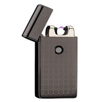 MOJO Spark Lighter - Electric Lighter USB Rechargeable Electrical Spark Cigarette Lighter Tesla Coil (Carbon Fiber Black)
