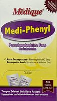 Medi Phenyl 20513 Medi-Phenyl Tablet 5Mg Pk500 Wlm