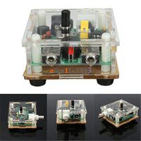 FidgetFidget DIY 9-13.8V CW QRP Shortwave Radio Transceiver Kit 7.023Mhz Case