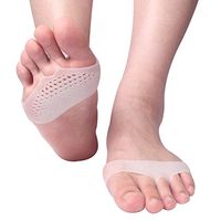 Metatarsal Ball of Foot Cushion Pads for Pain Relief, Forefoot Cushioning - Men & Women's Gel Shoe Sleeve Inserts