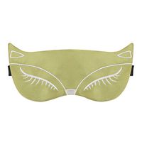 Drasawee Lovely Comfort Sleeping Ice Bag Stuffed Eye Mask Blindfold Apricot