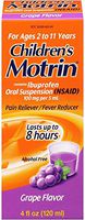 Motrin Children's Oral Suspension Grape 4 oz (8 Pack)