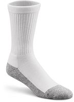 Dr. Comfort Diabetic Extra Roomy Socks, White, Large (1 Pair)