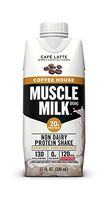 Muscle Milk Coffee House Protein Shake, Café Latte, 11 FL OZ, 12 Count