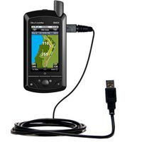 Gomadic Classic Straight USB Cable for The SkyGolf SkyCaddie SGX with Power Hot Sync and Charge Capabilities - Uses TipExchange Technology